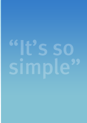 Its so simple