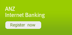 ANZ Internet Banking. Register now