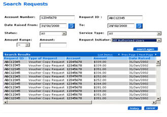 Search Request