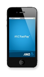 ANZ FastPay mobile screen
