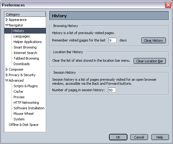 netscape navigator version 7.0