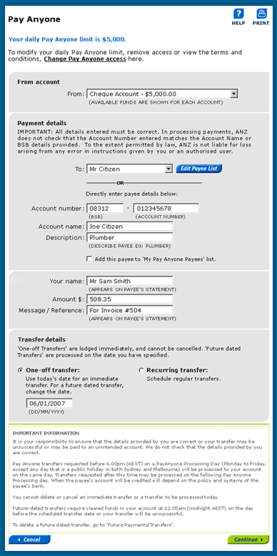 New Confirm Details feature for more accurate payments